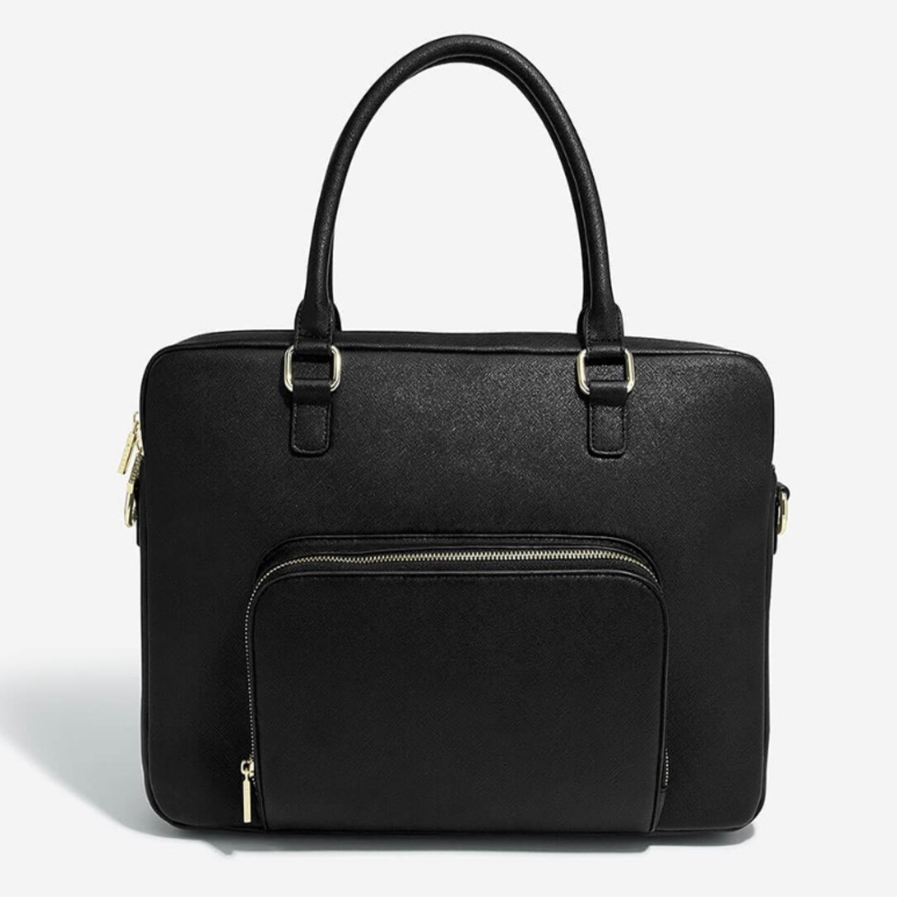 Stackers Ultimate Laptop Bag, black, 15-inch